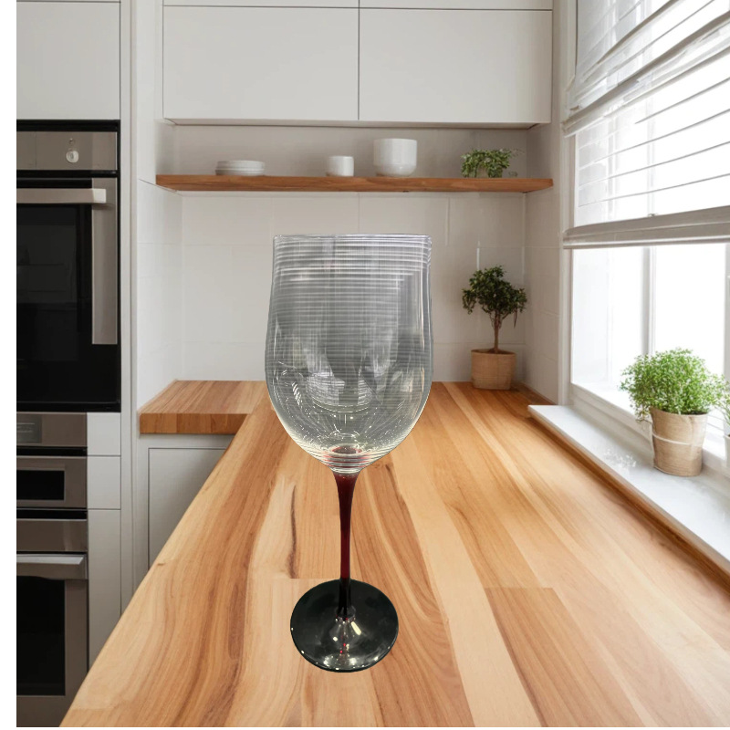 Vaso de vino creativo europeo de alto nivel casero de cristal borgoña barra de vidrio de uva blanca copa de champán