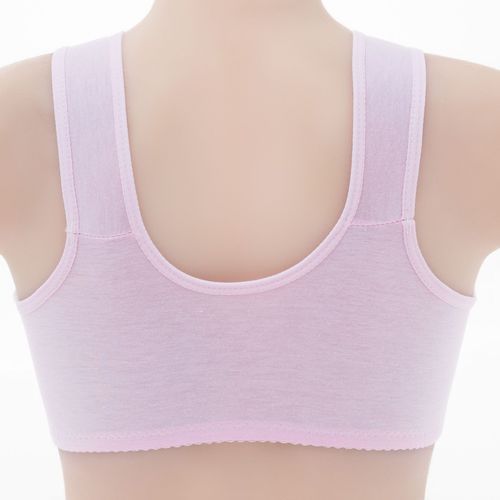 Elderly people's underwear front button bra pure cotton vest style middle-aged and elderly underwear women's street stall hot selling mother's underwear
