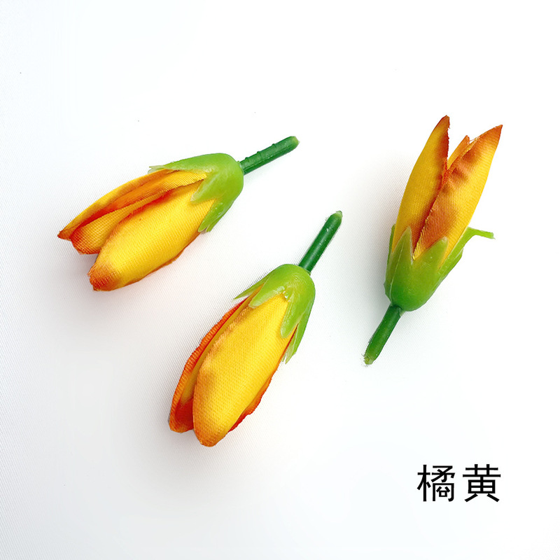真似小玉蘭のつぼみdiyのかんざしの花の漢服の頭飾りの部品の手作りの結婚祝いの装飾の撮影の飾り物の親指の花|undefined