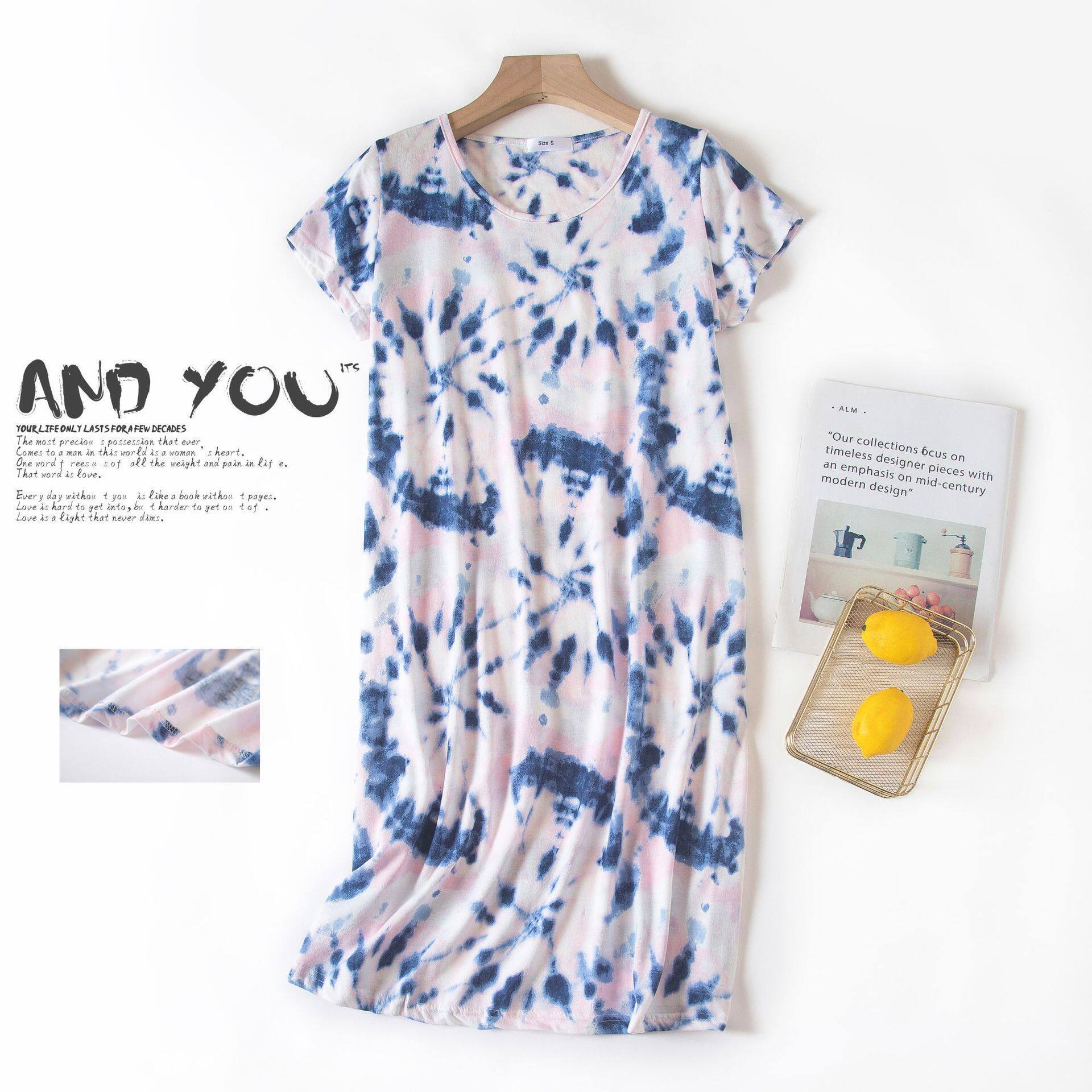 Imitation tie-dye-indigo powder / S