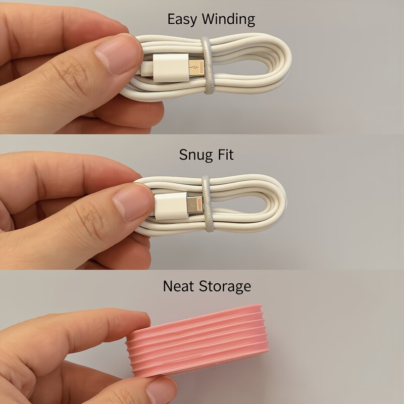 3D Portable Cable Organizer, Cable Management Tool for Desktop and Travel Use, No Returns or Exchanges for Non-Quality Issues