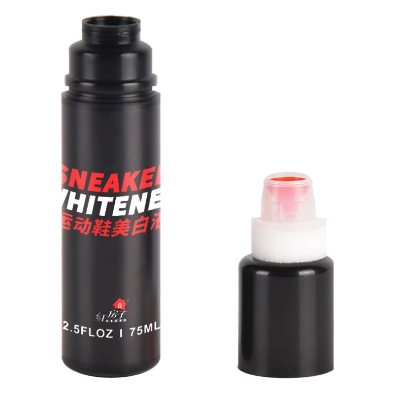 [Серия Gentleman] 75 мл жидкость для отбеливания кроссовок Red House Белая обувь желтая крышка для снятия стирки белая