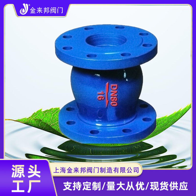 金来邦 国标静音止回阀球墨铸铁材质阀门厂家供应量大从优