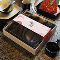 木质寿司打包盒日式一次性便当盒和风外卖商用刺身盒Sushi包装盒