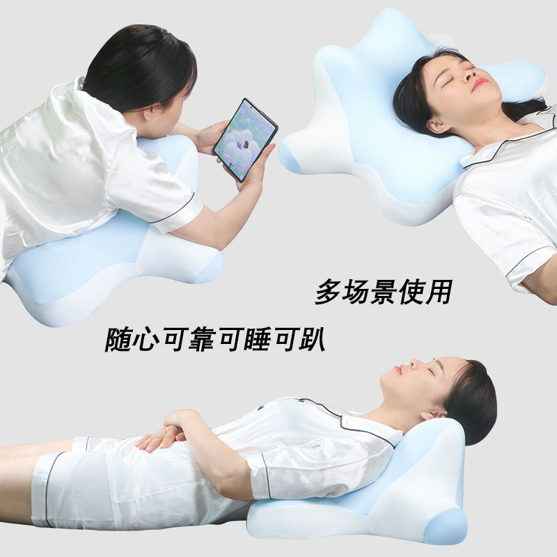 ナイトキャット枕、頚椎枕、携帯電話遊び用枕、読書と睡眠用の特別な枕、多機能多目的枕、ソースファクトリー|undefined