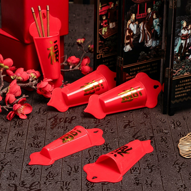 Plastic wall-mounted incense burner for auspicious doors, fortune burner, blessing god burner, incense rack