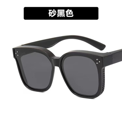New stylish polarized sunglasses for men and women, suitable for myopia glasses, one lens for two purposes, fashionable driving sunglasses for summer.