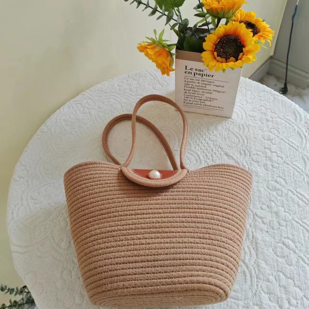 2024 primavera nuevo diseño de nicho bolso de mano de gran capacidad bolso de mano bolso de mujer casual bolso de moda occidental