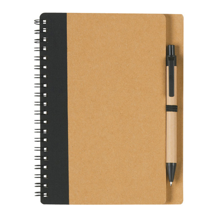 Amazon exportó un libro de bobina y un logotipo para cuadernos, un nuevo libro de notas, un regalo de piel de vaca, un bolígrafo