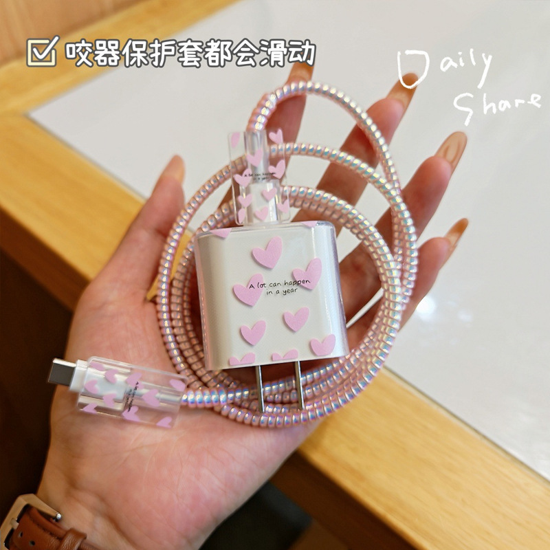 Cartoon cable 20w para Apple 17 iPhone 16 funda de cargador proMax 13 image 3