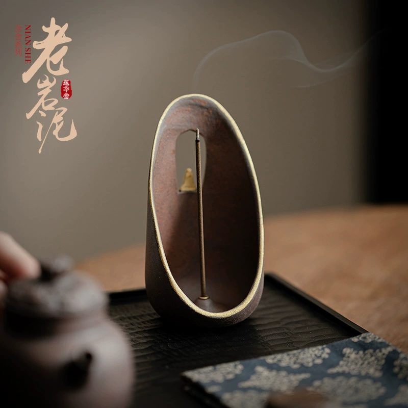 Пу Ин Ароматная Творческая керамическая линия Каранья Крытый кабинет Ароматная вставка Кунг-фу Чаепитие Аксессуары для благовоний