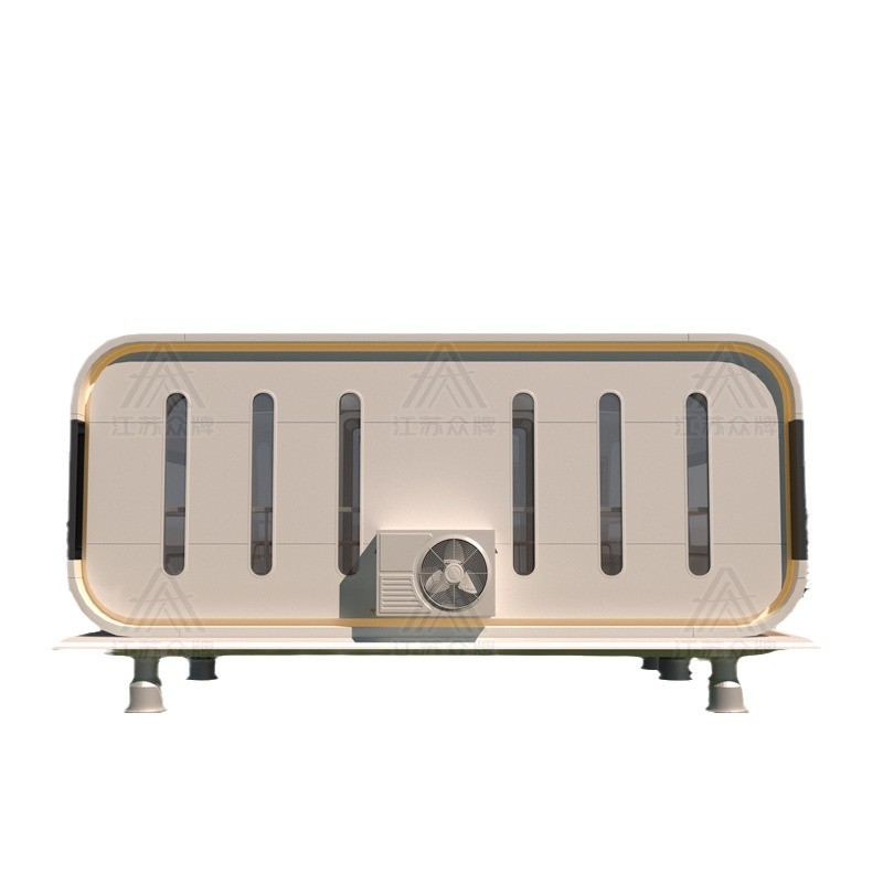 Cápsula espacial, casa móvil, almacén de manzana al aire libre, oficina, B & B, sala de estar en invierno, tablero de actividades, casa, ensamblaje popular