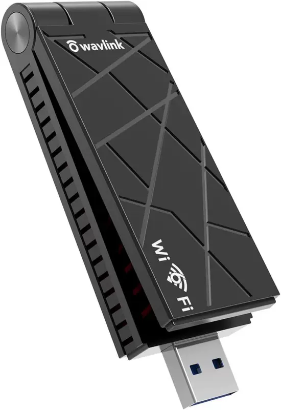 Wavlink is suitable for computer dual -frequency wireless AX1800 WIFI 6 usb network adapter