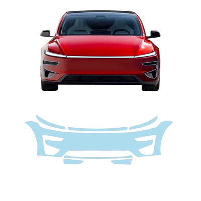 Cross-Border Exclusive Supply of Tpu Paint Protection Film for Tesla Model Y Performance, Specialized Invisible Car Cover (Car paint protective film) - package-one-model-y-performance