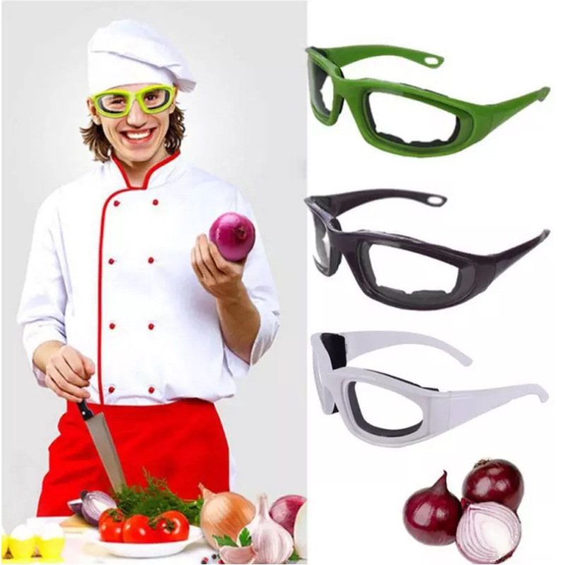 Gafas de cocina para cortar cebollas, esponja antipunzante, anticompresión, gafas deportivas de cebolla 4 colores 28g
