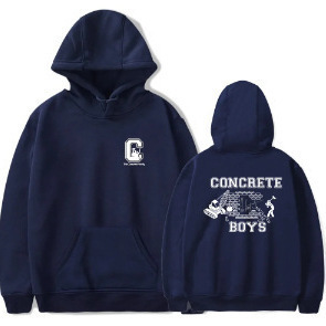 2025 New Concrete Sweatshirt for Men and Women | Concrete Boys Merchandise Independent Website Navy Blue 2025 New Concrete Sweatshirt for Men and Women | Concrete Boys Merchandise Independent Website Navy Blue