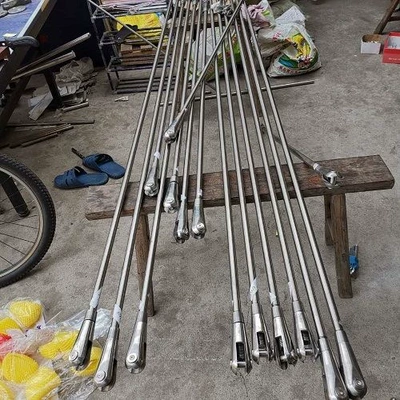 Steering rod rod, steel structure canopy