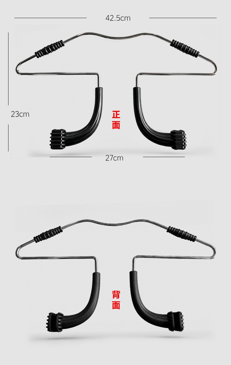 Cross-Border Multifunctional Car Seat Back Hanger Stainless Steel Portable Suit Drying Rack Car Interior Accessories