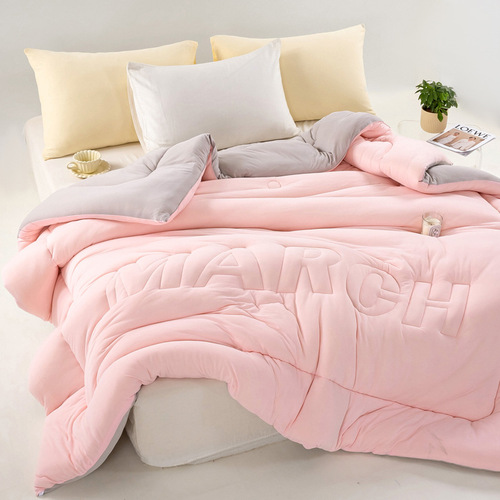 A-class antibacterial knitting cotton quilt, ultra-soft autumn/winter cotton quilt, student dormitory bedding core, spring/autumn quilt, soybean fiber quilt