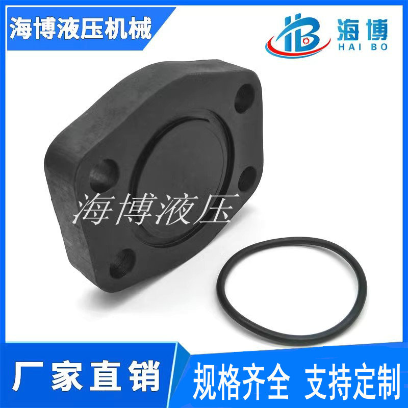 碳钢SAE法兰盖 堵板 AFC/GFC法兰式盲板 盲盖3000psi/6000psi