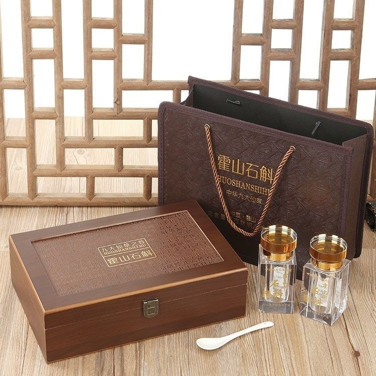 Huo Shan Tie Pi Shi Hu Dendrobium 60g Gift Box Premium Wellness Gift key features
