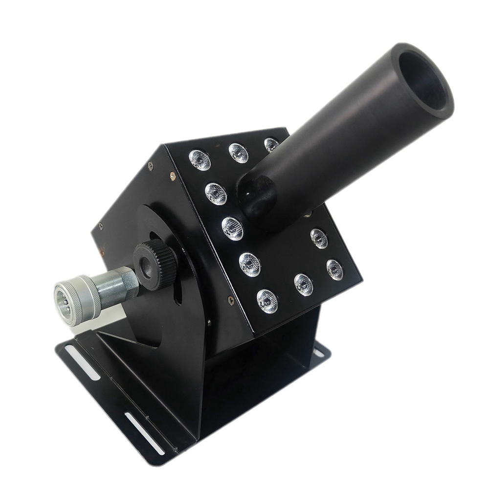 Máquina de Columna de Dióxido de Carbono LED, Máquina de Niebla de Agua Multicolor Multiángulo para Bodas, Máquina de Humo para Actuaciones en Escenarios y Bares