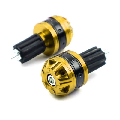 CNC handlebar end cap modification Other Electric Vehicle Accessories - a-pair-of-cnc-aluminum-alloy-handlebar-end-caps-gold-color