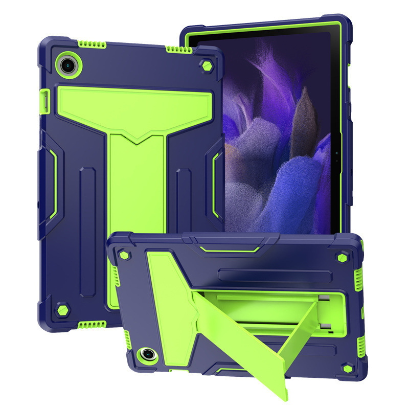 For Samsung Tab A8 Tablet Protective Cover A7 Silicone Horizontal and Vertical Bracket s6lite All-inclusive Drop-resistant Case A7lite