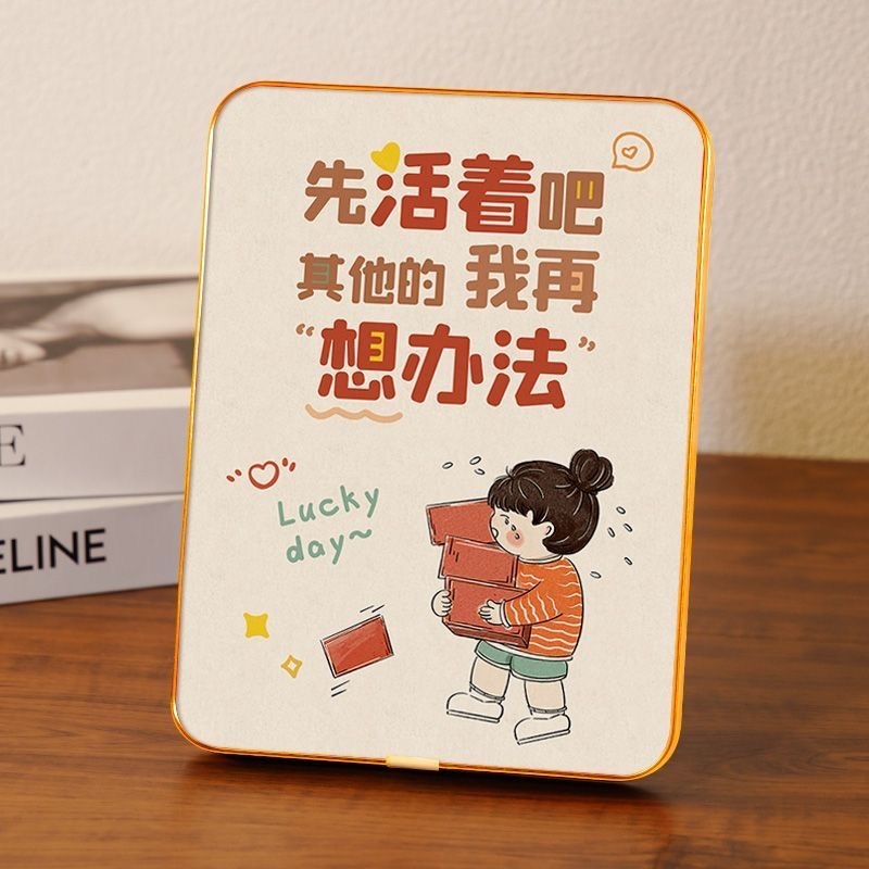 睡个好觉精神状态摆件佛系轻奢装饰客厅电视柜卧室床头摆放装饰品|undefined