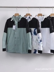 品牌外贸跨境老花运动风衣NJ3BN00北脸冲锋衣绣适合北方面批发