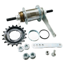 死飞倒刹花鼓/脚刹轴皮/死飞车配件/自行车18孔-32孔活飞倒刹