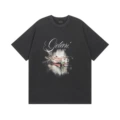 Washed black picture logo direct spray printing