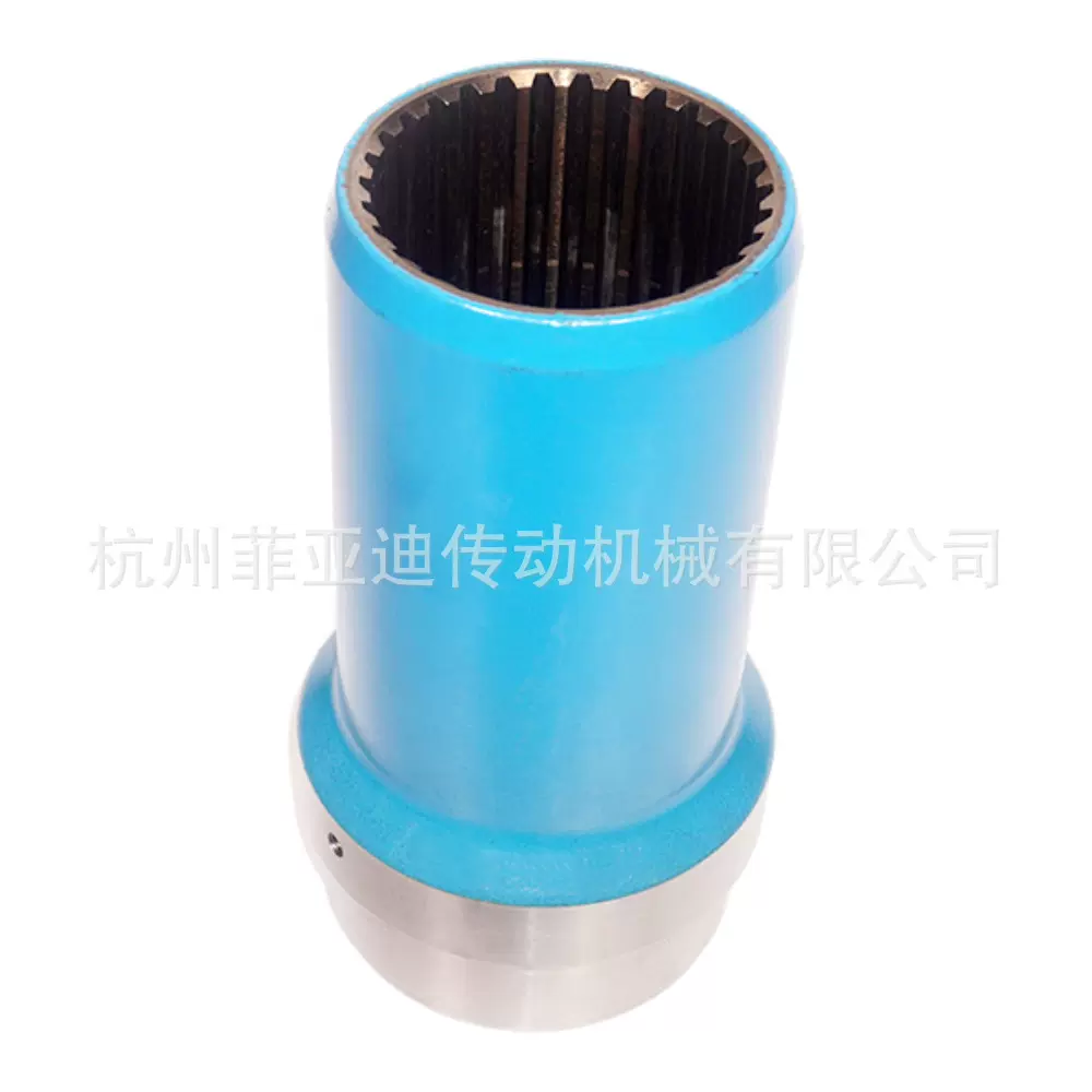 41-008汽车传动轴突元叉 轻卡货车凸缘短轴1550系列花键轴套