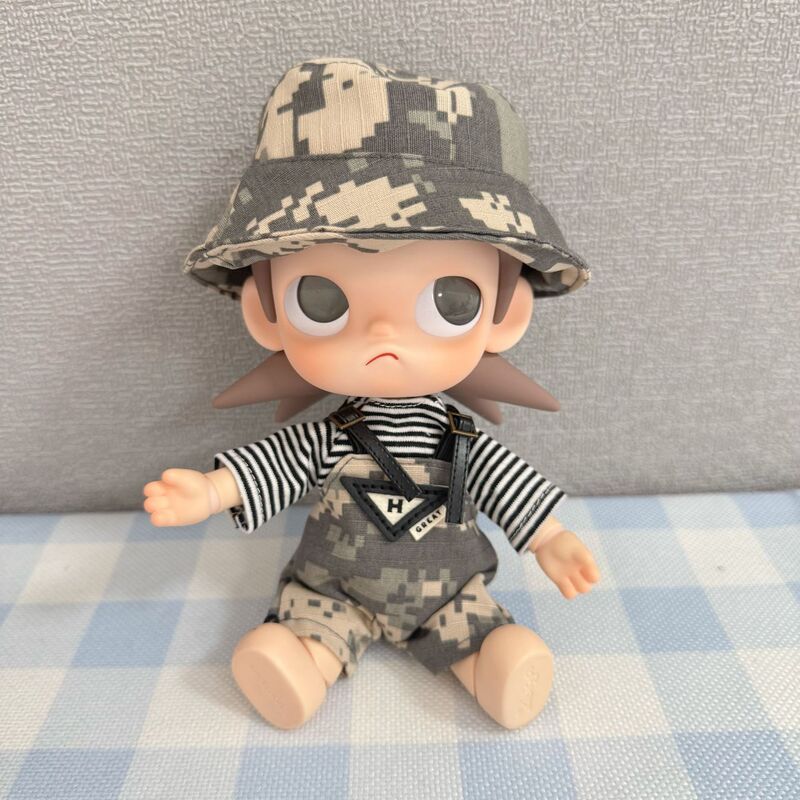 仅衣服】Zsiga向往之处娃衣BJD1/8分20cm可动嘎子姐迷彩服套装酷|undefined