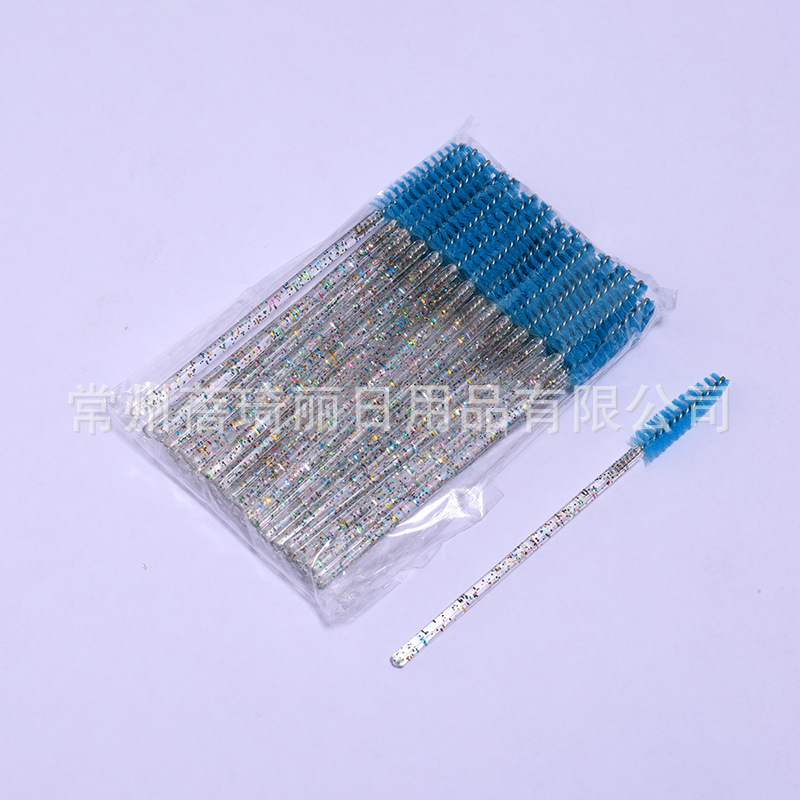 彩色水晶杆孔雀蓝