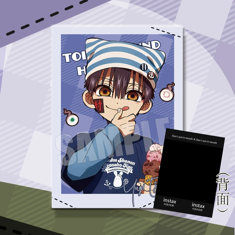 Набор полароидов Hanako-kun 10‑летие — коллекционные карточки 6,5×9 см