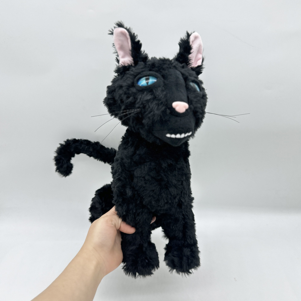 New cross border Coraline Cat Plush Black Cat Caroline Plush Toy Doll Plush Doll_voghion.com