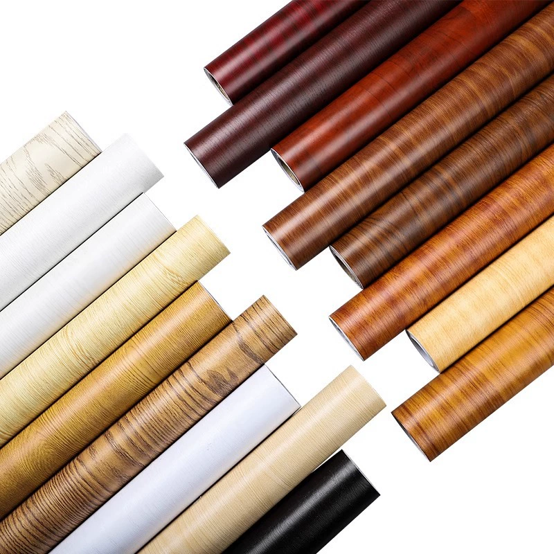 Обновленная мебель древесная текстура пленка наклейка самоклеящаяся imitation wood гардероб фанера деревянная дверь шкаф настольный коврик обои обои