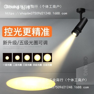 High Spotlight LED Beam Light Commercial Stage Bar Desktop Restaurant Atmosphere Track