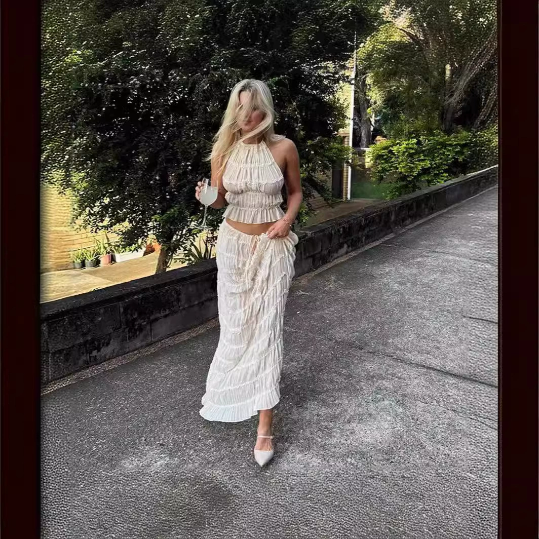 2024 весна и лето новый европейский и американский модный сексуальный навесник