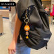 Genuine cocoa cat Damo series keychain female cute exquisite cat doll couple key chain schoolbag pendant