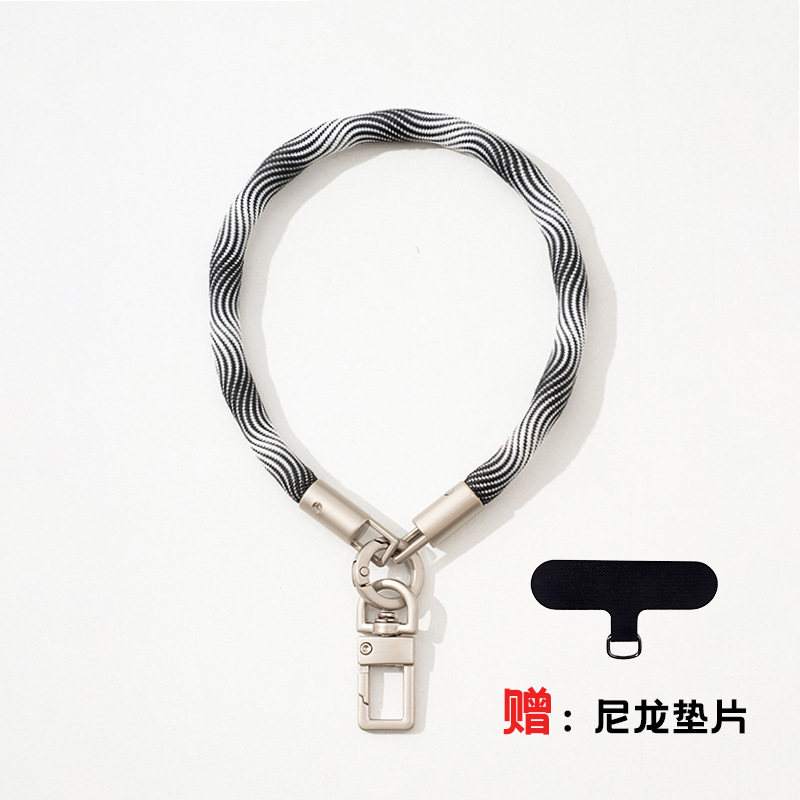 高端短手腕手机挂绳可拆户外防摔防丢垫片挂件手机壳相机挂绳|undefined