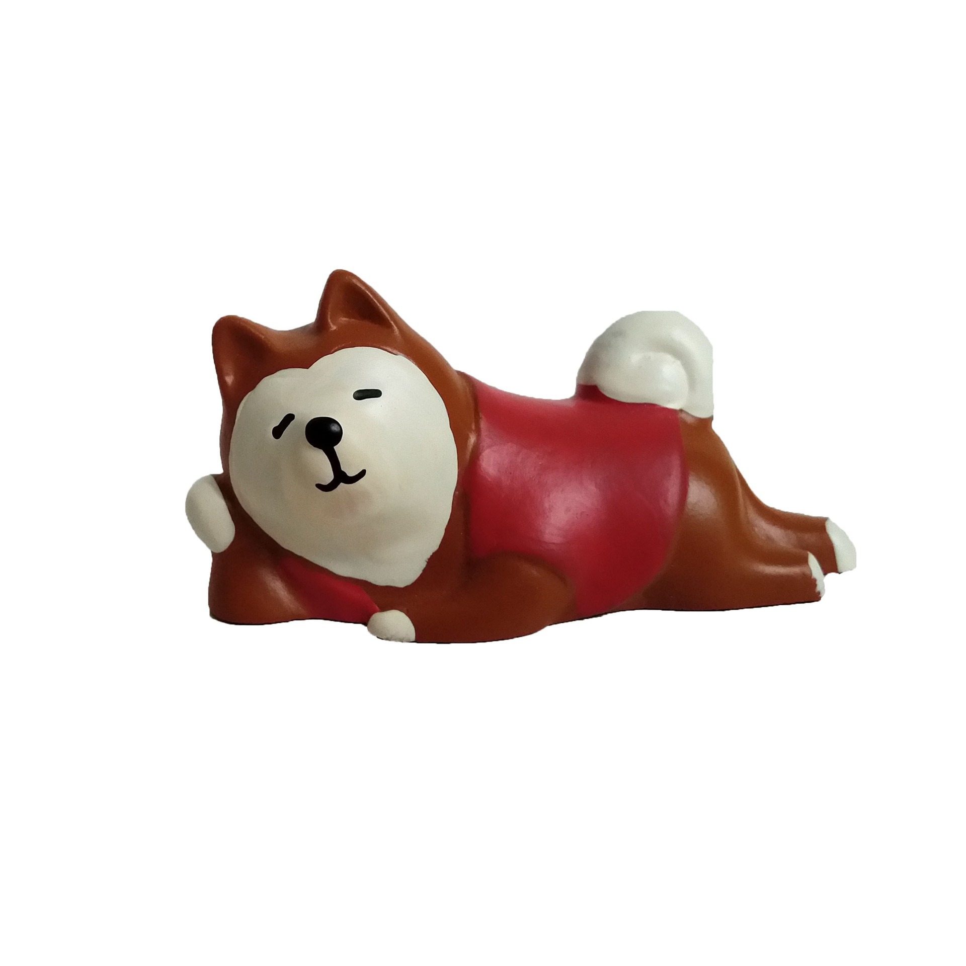 잠자는 시바견