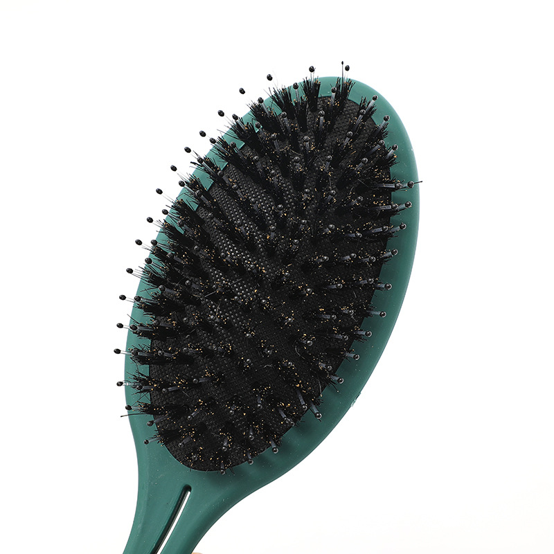 Exportaciones transfronterizas, peine de melena de cerdo, peine de pelo suave, peine de colchón de aire superior esponjoso para mujer portátil, peine de pelo