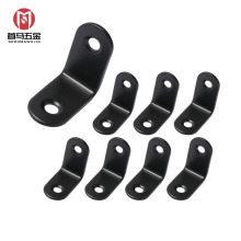 不锈钢直角90度角码家具橱柜五金配件黑色白色连接件直角码家用