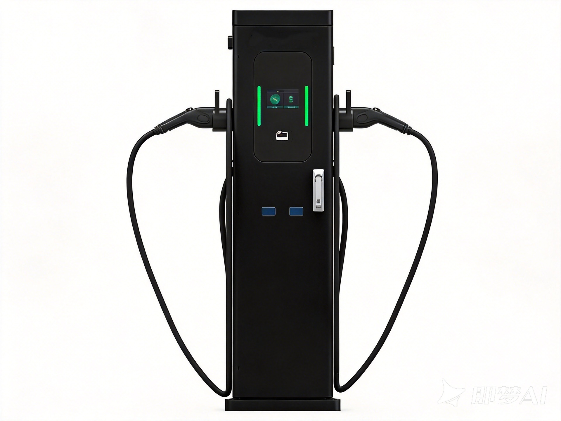 European Standard Type2 Home and Commercial Dual-Port AC 22KW New Energy Electric Vehicle Charging Station with MID Meter