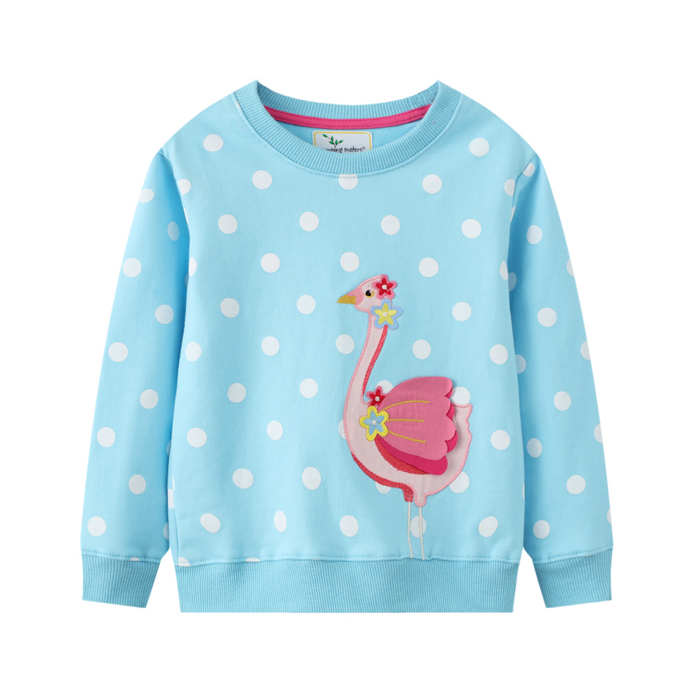 Cute Flamingo Cotton Hoodies & Sweaters display picture 1