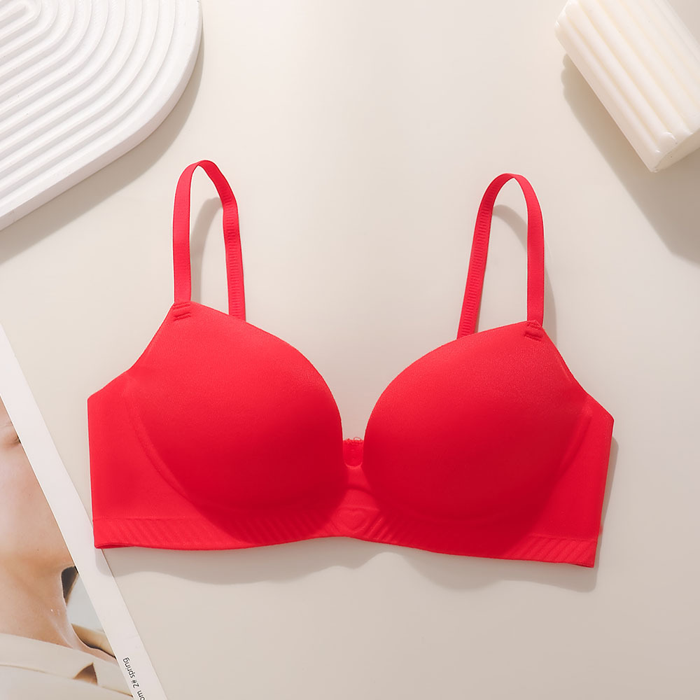 Venta directa de fábrica comercio electrónico transfronterizo Sudeste de Asia Vietnam Tailandia damas sin costuras sujetador de recogida lateral cómodo