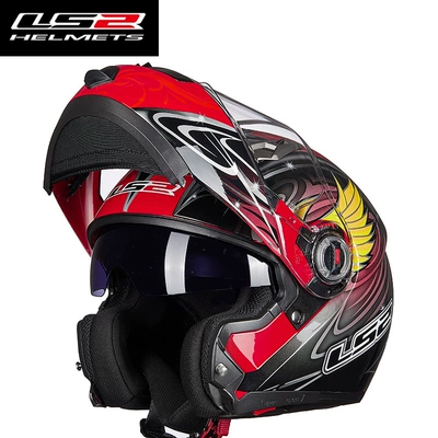 four-season Universal, Motorcycle Safety Supplies - ferrari-redgrayish-yellow-feather-l