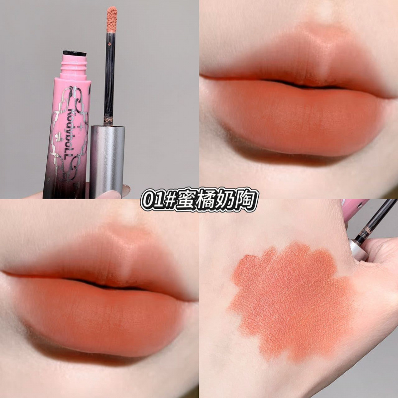 Kodyboll moldeo esmalte labial líquido niebla mate seco no es fácil de descolorar niebla suave lápiz labial al por mayor image 7